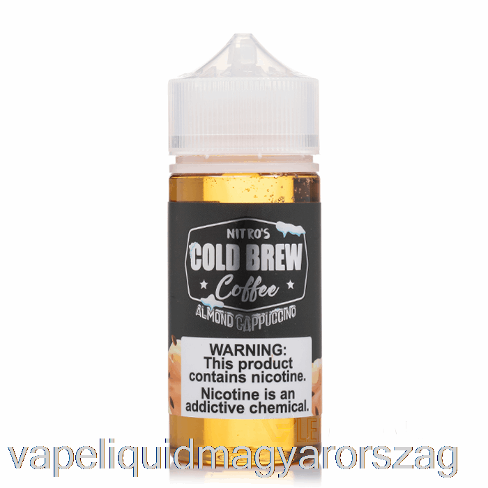 Mandulás Cappuccino - Nitros Hideg Sör - 100ml 6mg Vape Toll